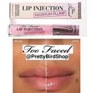 TOO FACED Maximum Plump Lip Injection Plumper Extra Strength pout filler gloss